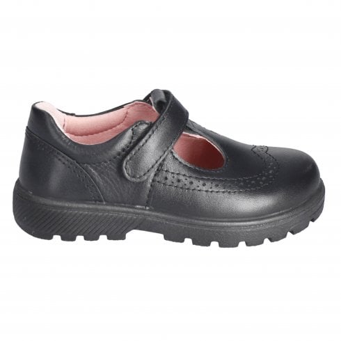 Ricosta Amanda | Black Leather | Middle Width