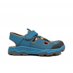 Arizona | Blue/Grey | Water Friendly | Machine Washable Boys Closed Sandals