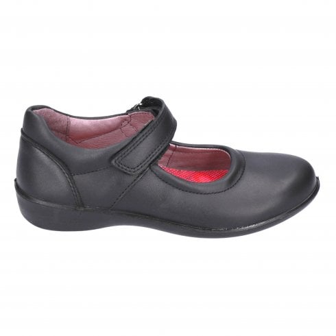 Ricosta Beth | Black Leather | Wide Width