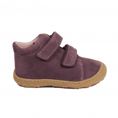 Chrisy | Pflaume Purple Nubuck | Pre-Walker | Girls Soft Supportive First Shoes
