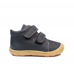 Chrisy | Blue Nubuck | First Steps - Pre Walker Soft Flexible Ankle Boots