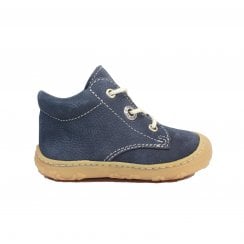 Cory | Navy Nubuck | Pre-Walker | Kids Toe Bumper First Shoes