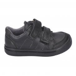 Ethan | Black Leather | Middle Width
