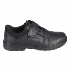 George | Black Leather | Middle Width