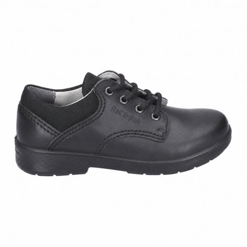 Ricosta Harry | Black Leather | Wide Width