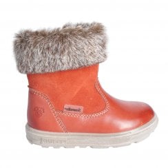 Jiminy | Cayenne Burnt Orange | Waterproof | Girls Mid-Calf Warm Boots