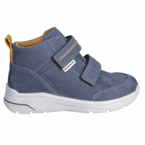 Ricosta Juno | Blue Nubuck | Childrens Waterproof Out Of School Ankle Boots