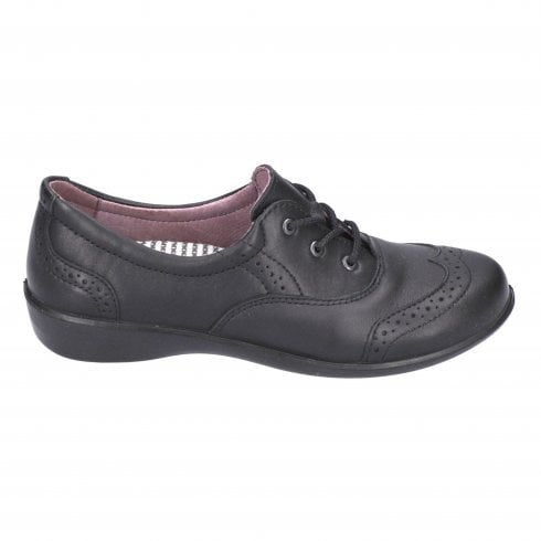 Ricosta Kate | Black Leather | Middle Width