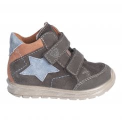Kimi | Cafe Suede | Boys Comfortable Waterproof Ankle Boots
