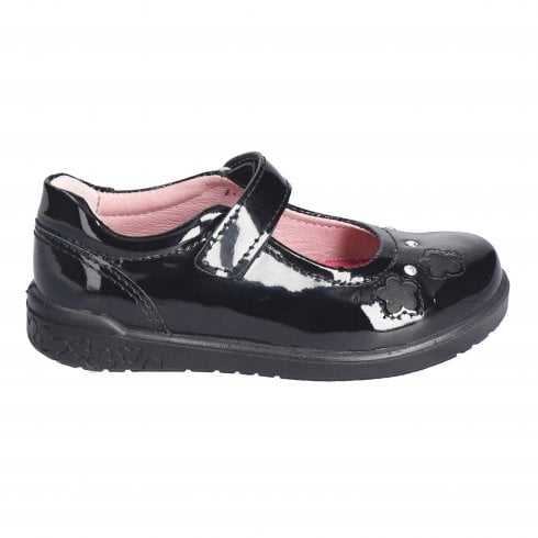 Ricosta Leya | Black Patent | Middle Width