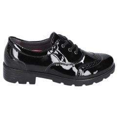 Lucy | Black Patent | Middle Width