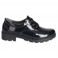Nancy | Black Patent Leather | Middle Width
