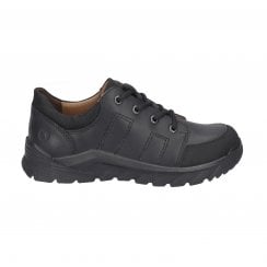 Nate | Black Leather | Middle Width