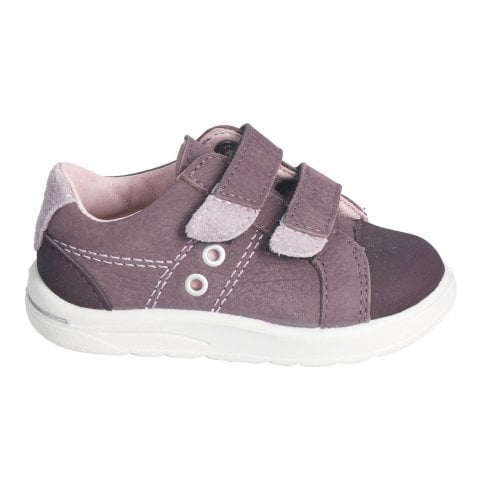 Ricosta Nippy | Purple Nubuck | Girls Removable Insole Comfortable Casual Shoes