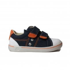 Nippy | See Blue & Orange  | Kids Adjustable Early Years Shoes