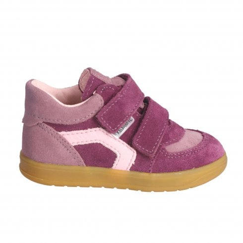 Ricosta Niru | Dark Pink/Light Pink | Girls Waterproof Sneaker Boots
