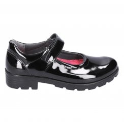 Nora | Black Patent | Middle Width