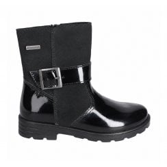 Ranka | Black Patent/Suede | Waterproof