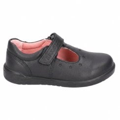 Scarlett | Black Leather | Middle Width