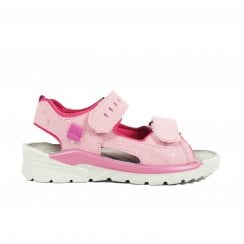 Tajo | Pink | Machine Washable | Girls Adjustable Neoprene Sandals