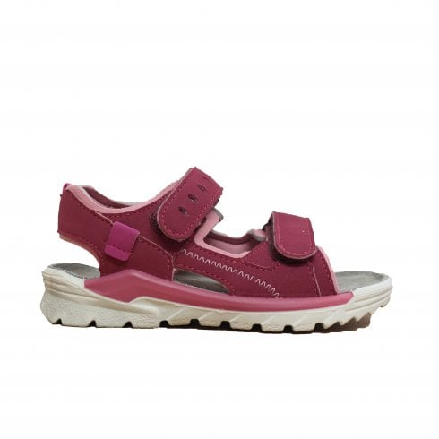Ricosta Tajo | Pink | Machine Washable | Water Friendly | Girls Adjustable Walking Sandals