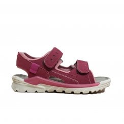 Tajo | Pink | Machine Washable | Water Friendly | Girls Adjustable Walking Sandals