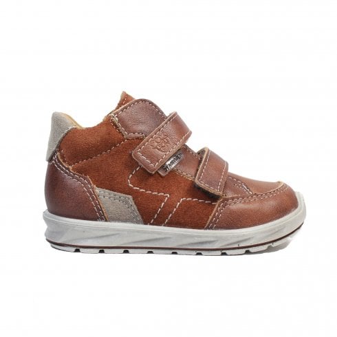Ricosta Zack | Brown Leather | Middle Fit | Boys Smart Casual Ankle Boots